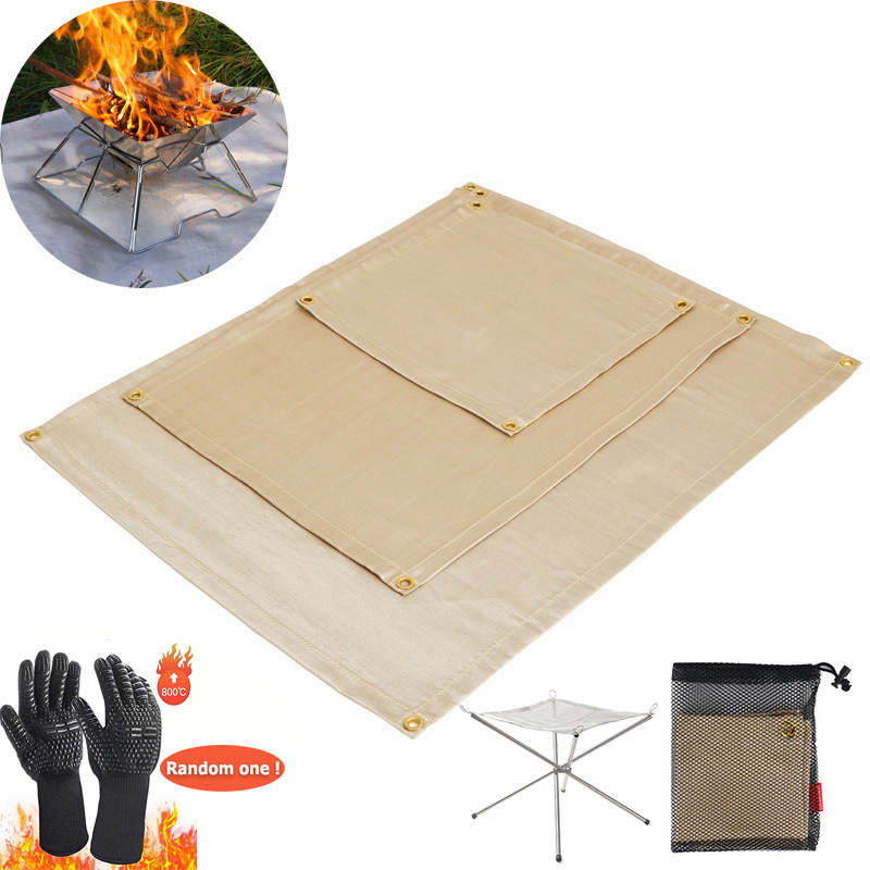 Outdoor Camping Rugs - 야외 캠핑 방화 천 피크닉 바베큐