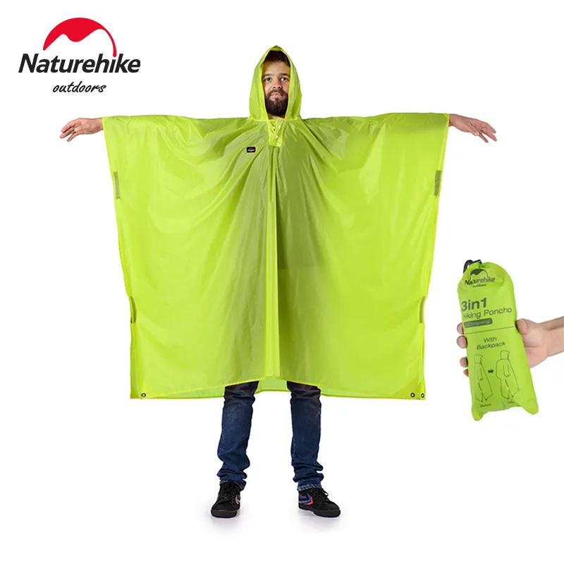 네이처하이크 레인 재킷 3 in 1 Ultralgiht - Camping Rain Poncho 리뷰 및 가격