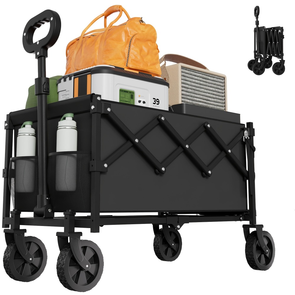 접이식 정원 카트, 360파운드 용량, 휴대용 바퀴 달 - Outdoor Camping Trolley 리뷰 및 가격