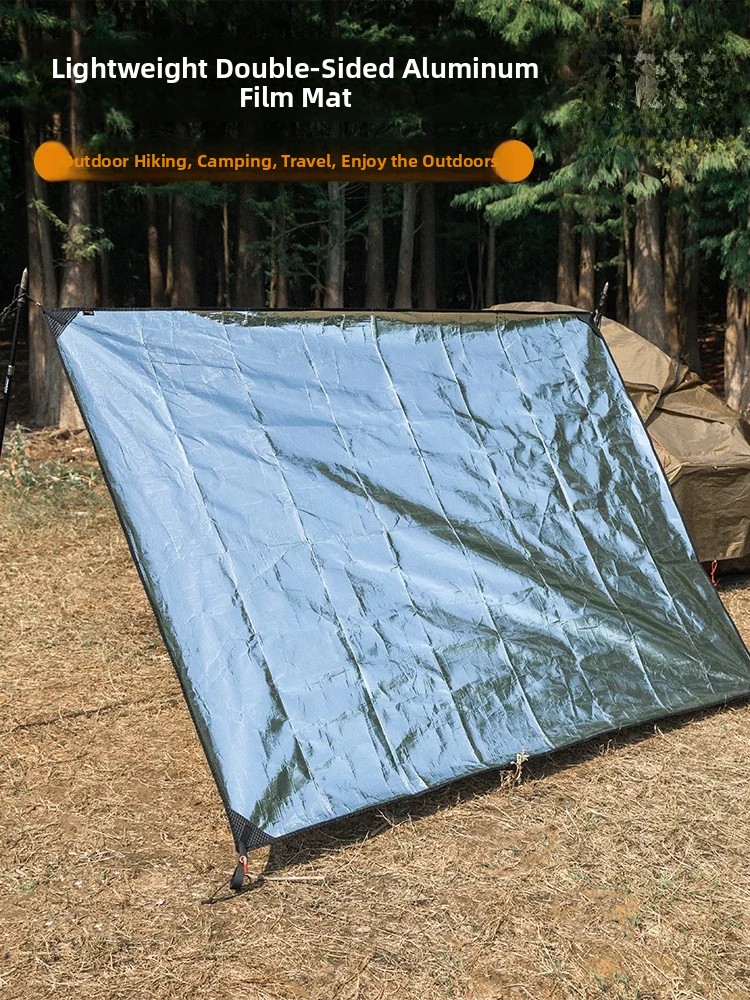 하이키맨 양면 알루미늄 호일 캠핑 매트 휴대용 두꺼운  - Outdoor Camping Rugs 리뷰 및 가격