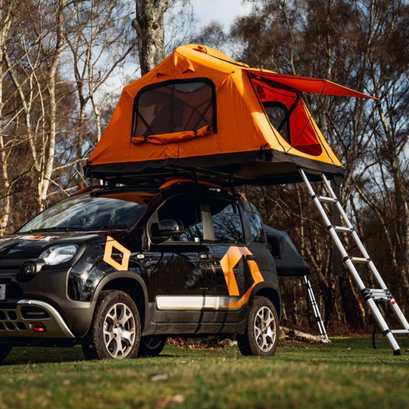 고품질 3-4인용 하드쉘 루프탑 텐트, 4WD 오프로드 - Outdoor Camping Van Tent 리뷰 및 가격