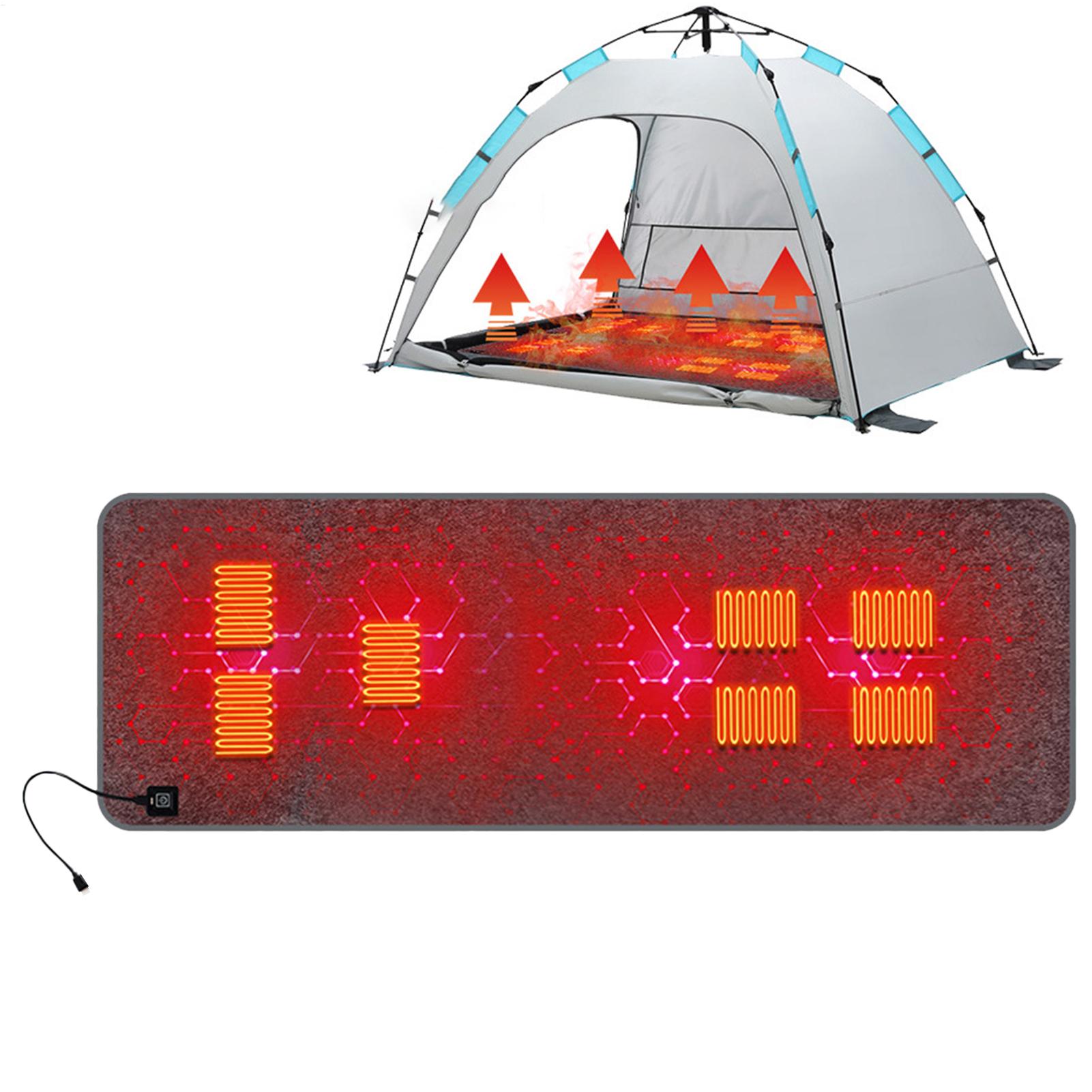7개의 발열 구역이 있는 캠핑 의자용 발열 매트, 야외 - Outdoor Camping Rugs 리뷰 및 가격