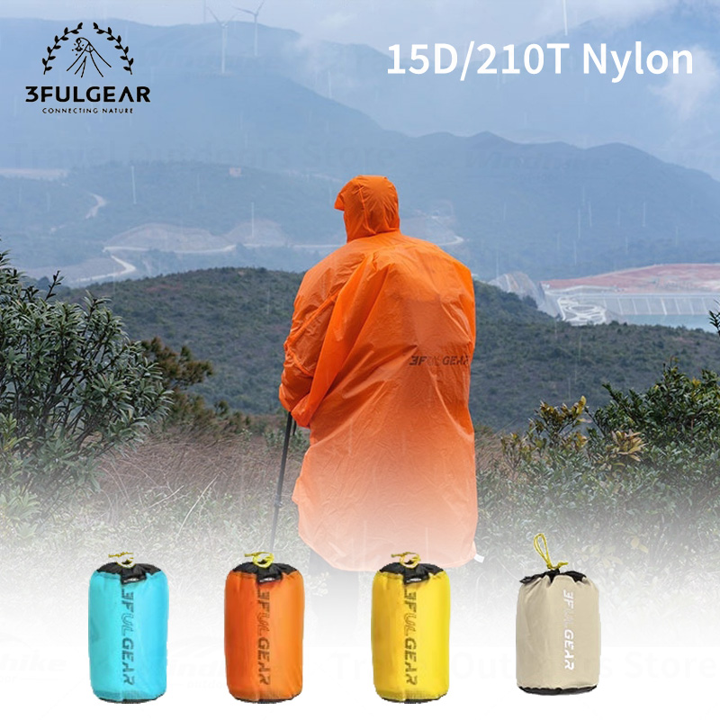 3F UL GEAR 2026 하이킹 레인코트 긴팔 레인 - Camping Rain Poncho 리뷰 및 가격